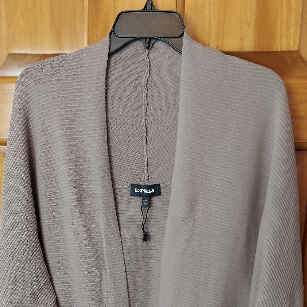 Express Taupe Women's Cardigan